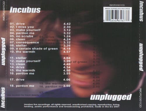 Unplugged by Incubus