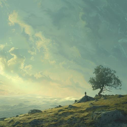 An hour for meditation 0017 by 青山ミチル