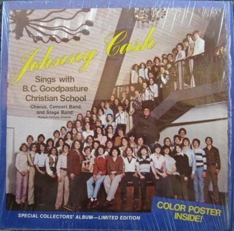 Sings with the BC Goodpasture Christian School by Johnny Cash