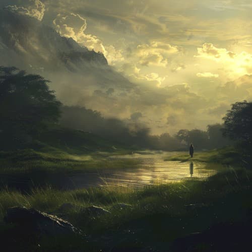 An hour for meditation 0011 by 青山ミチル