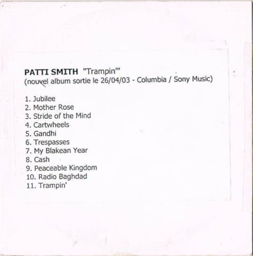 Trampin' by Patti Smith