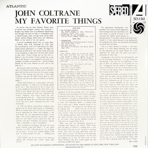My Favorite Things by John Coltrane